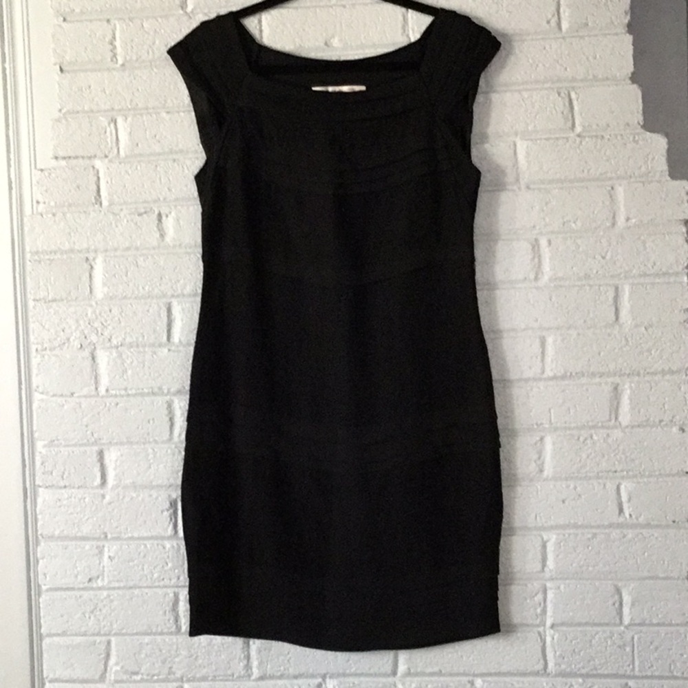 100% Silk Little Black Dress
